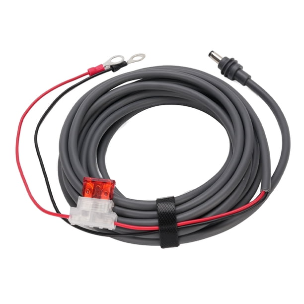 Cable De Alimentación De Satélite DIY Cable De Extensión De Cableado 18AWG Con Soporte De Fusibles Automotrices ATC ATO DC Plug PVC PVC Impermeable A Prueba De Lluvia Ideal Para