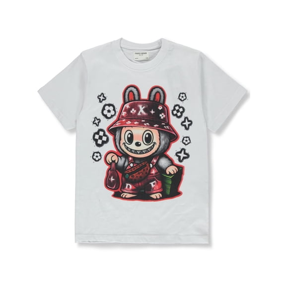 FWRD Boys' La Monster T-Shirt Color: white/red Size: 7