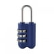 thumbnail image 3 of Candado de Equipaje de Aleacio de Zinc con Contraseña de Combinación de 3 Dígitos Candado Codificado Antirrobo para Seguridad de Vije Azul, 3 of 7