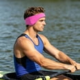 thumbnail image 4 of Silicone Swim Headband for Water Sports—Athletic Performance Hair Titted Band for Secure Fit Sweat Absorbent Swim, 4 of 5