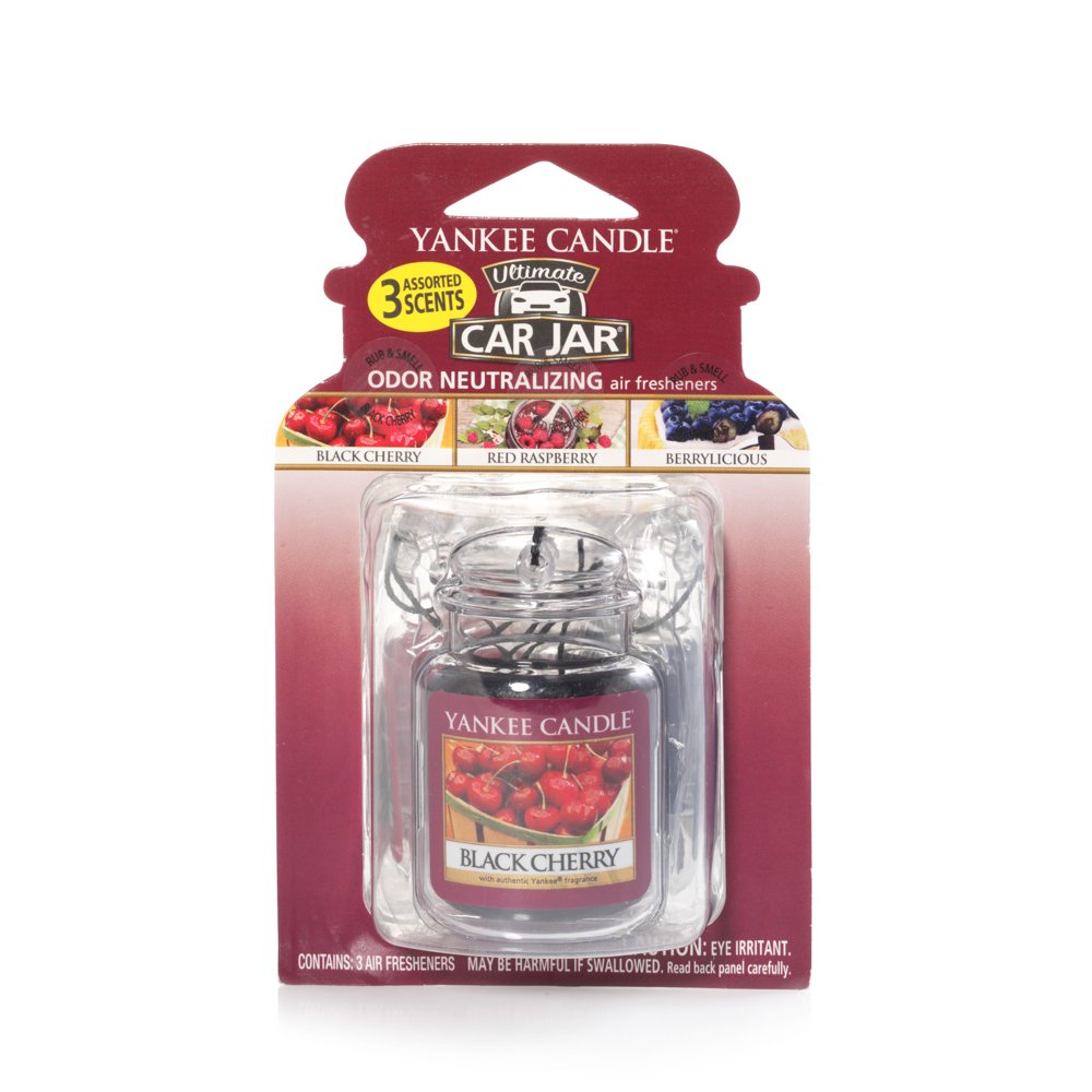 Yankee Candle Car Jar Ultimate Hanging Air Freshener 3Pack