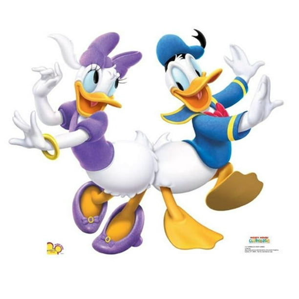 Advanced Graphics 1171 Donald et Daisy Dansant Standup en Carton