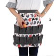 thumbnail image 1 of Kitchen Farm Hen Print Two-row Chicken Egg Collecting Gathering Apron Pocket, 1 of 3