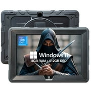 Fusion5 10.1 Rugged Full HD Windows 11 Tablet PC 13th Gen Intel 8GB RAM 512GB SSD