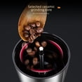 thumbnail image 3 of Elegant Vintage Manual Coffee Grinder with Ceramic Burr - Detachable, Portable Design for Coarse to Fine Grinding, Durable Construction Preserves Aroma, Easy to Clean & Control, Ideal for Coffee, 3 of 5