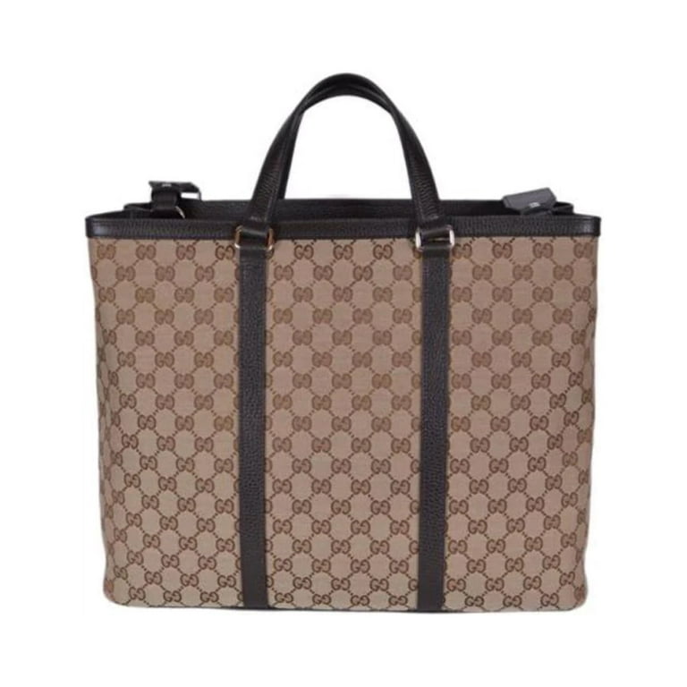 Gucci Unisex Brown Original GG Shopping Tote Handbag 449169