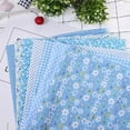 thumbnail image 1 of HLONK 7Pcs Assorted Fat Quarter Bundle Quilt Quilting Cotton Fabric Sewing DIY Set, 1 of 10