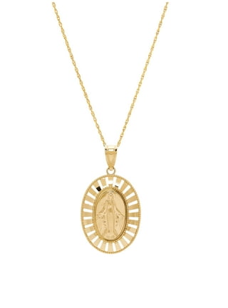 Virgin mary hotsell necklace walmart