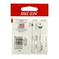 thumbnail image 6 of Eagle Claw Lazer Sharp Circle Offset Hook, Sea Guard, Size 3/0, 40 Pack, 6 of 7
