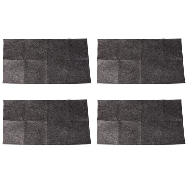4X Caja de subwoofer para coche, tela de poliéster, tablero absorbente de sonido, manta antisísmica, fieltro gris