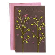 Mother's Day Greeting Card - You do so much, and you do it all with love., It. M. Day, with glitter, bird, leaves