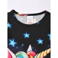 thumbnail image 5 of WIBACKER 3-12Y Girls Flutter Sleeve Unicorn Nightgown 1PCS Soft Kids Nightdress Pajamas for Toddler to Big Girl Nightie Dress, 5 of 11