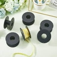 thumbnail image 3 of 1set 10pcs ABS Plastic Empty Spools for Wire Thread Bobbins Black 6.9x3.4cm, 3 of 4