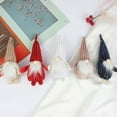 thumbnail image 2 of Frogued Hanging Ornament Faceless Doll Design Home Decoration Gifts Cute Xmas Tree Pendant DIY Craft for Party (White), 2 of 13