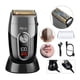 thumbnail image 1 of Rasuradora Eléctrica Afeitadora Barba Recargable Profesional Portátil Corta Al Raz Rastillo Cortadora De Cabello Pelo Con Base De Carga Hombre Modelo Negro, 1 of 4
