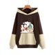 thumbnail image 4 of Blusa de manga larga con estampado navideño informal a la moda para mujer, suéter con bolsillo, sudaderas con capucha Fridja bvmnju5847, 4 of 6