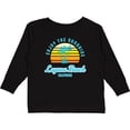 thumbnail image 3 of Inktastic Summer Enjoy the Sunshine Laguna Beach California in Blue Boys or Girls Long Sleeve Toddler T-Shirt, 3 of 5