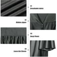thumbnail image 3 of Misscom Shiny Adult Robe Academic Regalia for Middle School/High School/University, 3 of 4