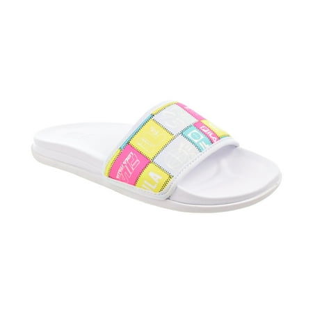 Fila Drifter Lux Patchwork Women's Slide Sandals White-Multi 5sm01554-199