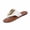 White, variant on GERsome Thong Sandals for Women Summer Slip On Flats Beach Slide Sandals Dressy Comfort Travel Vacation Flip Flops, White Size 5.5