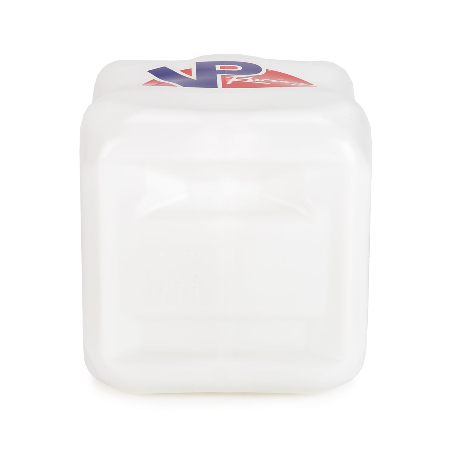 VP Racing 3522-CA, 5.5 Gallon Square Motorsport Jug, White & 14" Standard Hose (1 Pack)