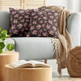 thumbnail image 5 of Ambesonne Rose Throw Pillow Cover 2 Pack, Vintage Corsage Antique, 18", Multicolor, 5 of 5
