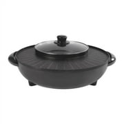 Circular Edition Hotpot Grill Combo Indoor BBQ Barbecue Shops Electric Hot Pot
