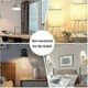 thumbnail image 3 of E14 Rechargeable Light Bulb,2Packs,300LM,40W Equivalent,Detachable Charging,3 Color Temperature,Remote Control Puck Emergency Lamp,Dimmer,Timer,for No, 3 of 5