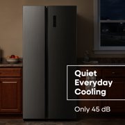 Element 21.4 Cu. Ft. Side by Side Refrigerator