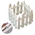 thumbnail image 6 of FenceGuard: Durable White Plastic Garden Lawn Fence for Protection, 6 of 7