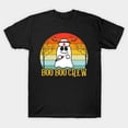 thumbnail image 1 of T-Shirt Rétro d'Halloween Boo Boo Crew Ghost Nurse, pour Hommes et Femmes, jusqu'à la Taille 5TG, 1 of 4