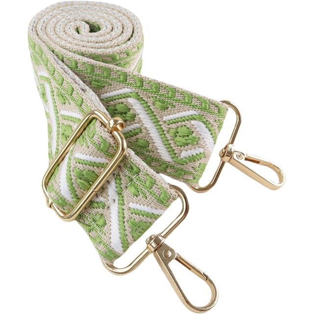 LinYooLi Bandoulière de Remplacement Réglable, Sangles de Bagage, Ceinture Bandoulière en Toile pour Sac à Main, Sangle de Sac à Main pour Femmes (Style A 119)