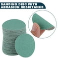 thumbnail image 3 of Discos de lija para automóviles Unique Bargains de 2 pulgadas con resistencia a la abrasión | Papel de lija redondo con gancho y bucle verde 50 piezas 100 grano, 3 of 8