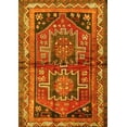 thumbnail image 1 of Ahgly Company Indoor Rectangle Persian Yellow Traditional Area Rugs, 3' x 5', 1 of 4