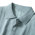 thumbnail image 3 of Men's Cardigan Sweaters Button Down Lightweight Shirt Sweater Lapel Knitted Cardigan Sweater Jackt for Fall Relaxed Fit Casual, 3 of 8