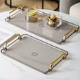 thumbnail image 5 of Grandest Birch All-match Serving Tray Exquisite Plastic Versatile Snacks Fruit Tray Kitchen Supplies Rectangular Large Capacity Ha, 5 of 8