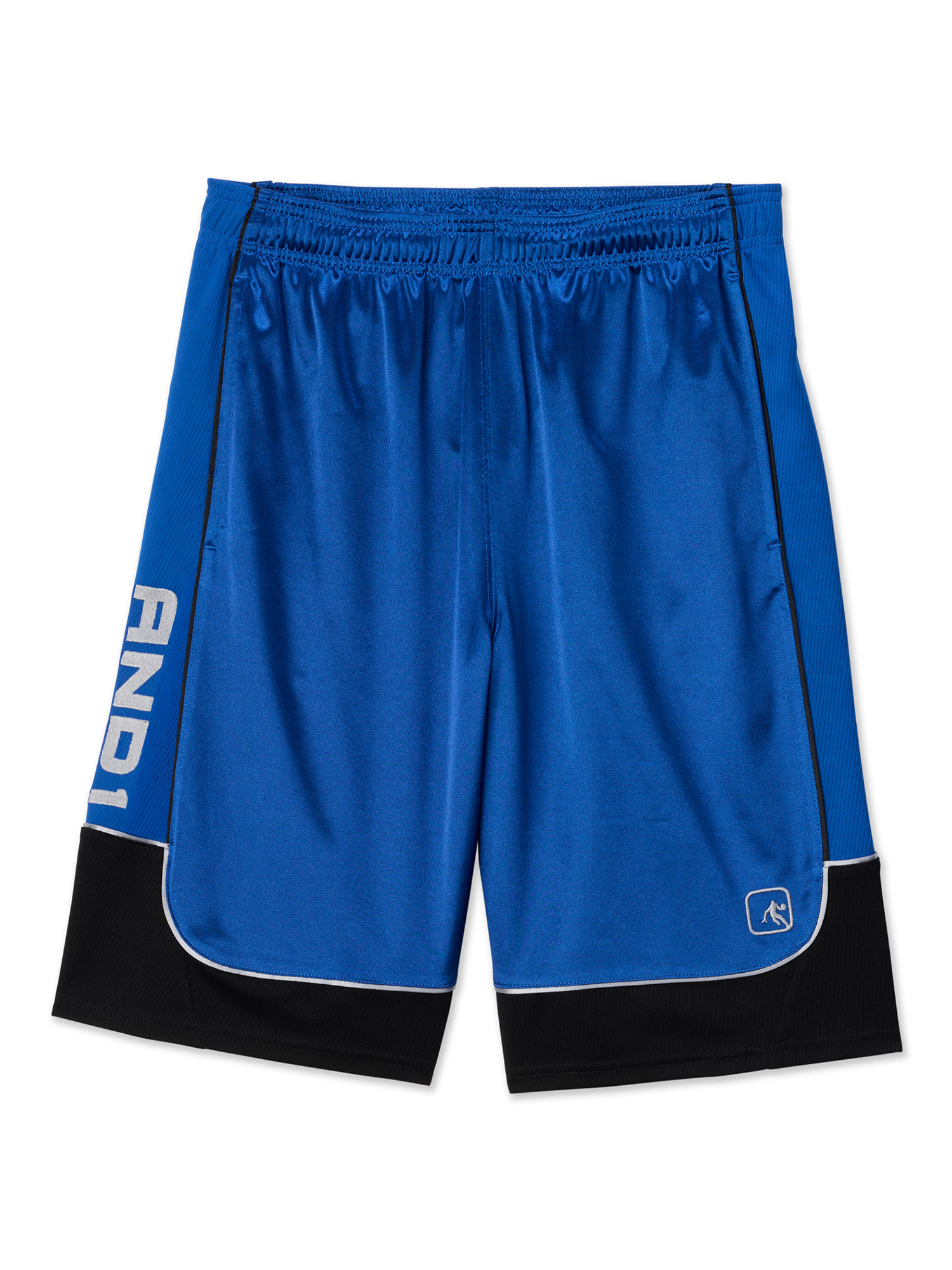 AND1 Men and Big Men's All Court Colorblock 11" Shorts, up to Size 3XL - image 5 of 5