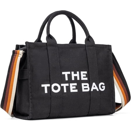 KABAQOO Large Canvas Tote Bag Girls Crossbody Zipper Handbag Satchel Shoulder Bags for Women