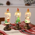 thumbnail image 2 of Advancent Globo navideño, árbol de Navidad con muñeco de nieve LED sin parpadeo, esquema de color elegante y sencillo, resistente al agua y Kits de decoración para fiestas Estilo muñeco de nieve, 2 of 6