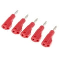 thumbnail image 4 of 10 Piezas Enchufe de Plátano CUTICAT Adaptadores 4mm Cobre Bañado en Latón Niquelado Conector Banana Apilable, 4 of 5