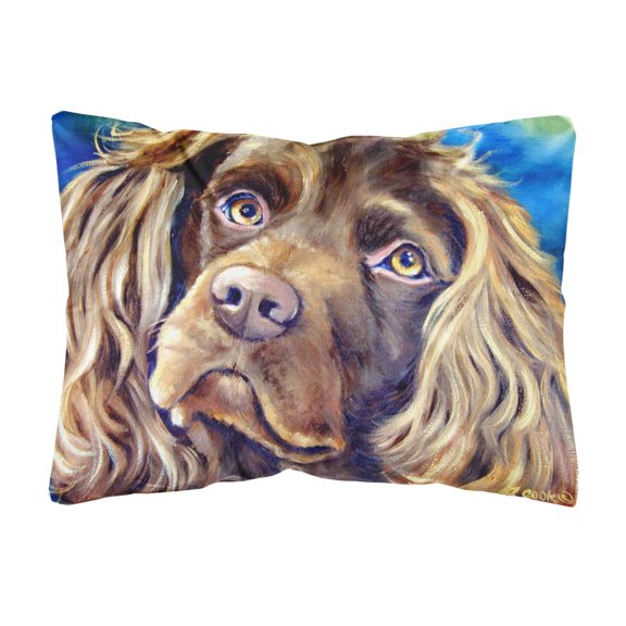 Carolines Treasures 7402PW1216 Boykin Spaniel Fabric Decorative Pillow