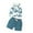 Blue, variant on LNMQLPDBS Toddler Boy Sets Tropical Botanical Print Summer Vest and Shorts Sets Unisex Baby Cute Beach Outfits Girls' Short Sets Kids Casual Soft Tank Top Shorts Sets Light Blue 12-18 Months