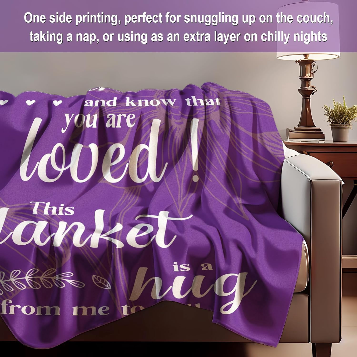Get Well Soon Gifts, Hug Blanket, Inspirational Gifts for Her Him, Cancer Care Gifts for Women or Men, Encouragement Healing/After Surgery/Thinking of You Gifts