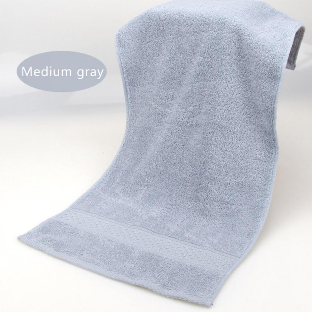 Premium Gray Hand Towels 100 Combed Ring Spun Cotton, Ultra Soft and