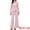 Pink Beige, variant on DARING DIVA Women's Dressy 2 Pieces Office Blazer and Pants Set XS Black