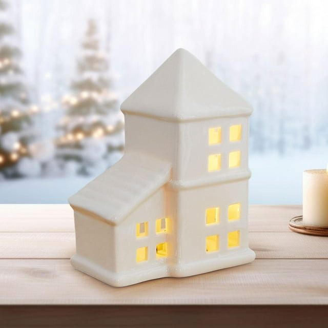 Figura Casa de Pueblo Macarena adorno de escritorio para regalo estilo A