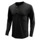 thumbnail image 1 of Camisas de Hombre Blusas de Manga Larga Con Cuello Redondo Musculoso Musculoso Básico Blusa de Color Puro Sólido Camiseta Top Odeerbi ODB122075, 1 of 4