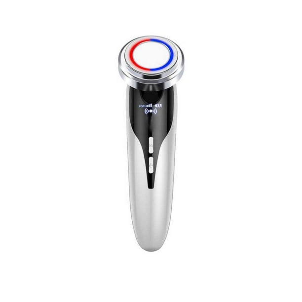 Qarigey Masajeador Facial de plástico para mujer, limpieza manual recargable, cuidado de la piel, antiarrugas, 600mAh, blanqueamiento, 5V, dispositivo Tratamientos faciales Blanco Qarigey CE014294-01B