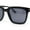 Shiny Black - Black, variant on Hipster Vintage Style Horn Rim Gentlemans Plastic Sunglasses Matte Black - Black