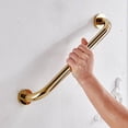 thumbnail image 2 of Bathroom Handicap Safety Grab Bar, 14 Inch Length, Titanium Gold Finish, 2 of 8